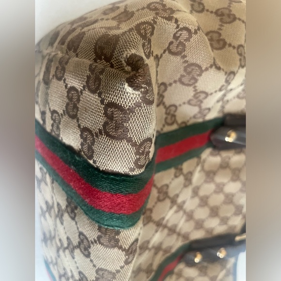 Gucci sherry line gg tote with charms - Picture 4 of 12